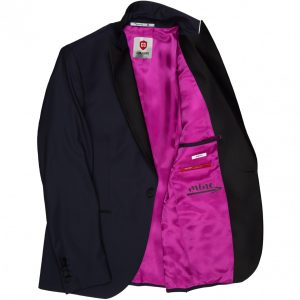 BLAZER DE SMOKING CG PITT COULEUR Bleu foncé